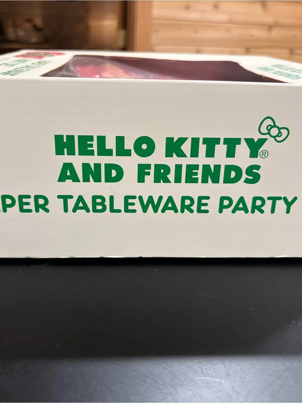 Hello Kitty Red Holiday Paper Tableware Party Set
